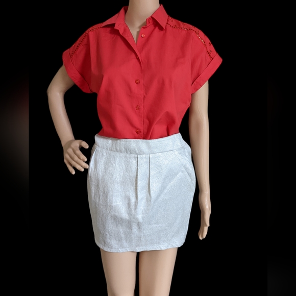 Vintage red button down shirt - Picture 8 of 8